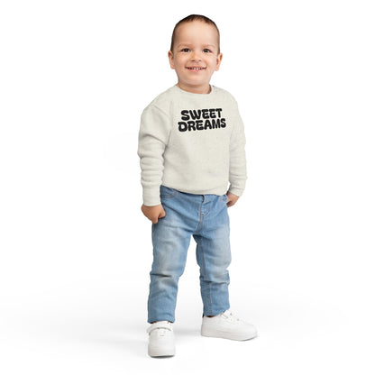 Toddler Sweatshirt - Sweet Dreams, Cozy Kids Fashion, Baby Gift, Birthday Present, Seasonal Outfit, Toddler Apparel