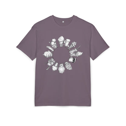 Ice Cream Lovers  Heavy Oversize Tee, Summer Fashion, Casual Wear, Gift for Foodies, Ice Cream Enthusiasts, Comfort Tee