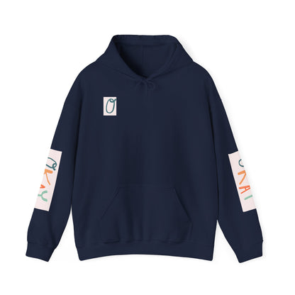 Cozy Graphic Hoodie with Positive Vibes,  Sweatshirt for All Occasions, Casual Wear, Gift for Friends, Relaxation