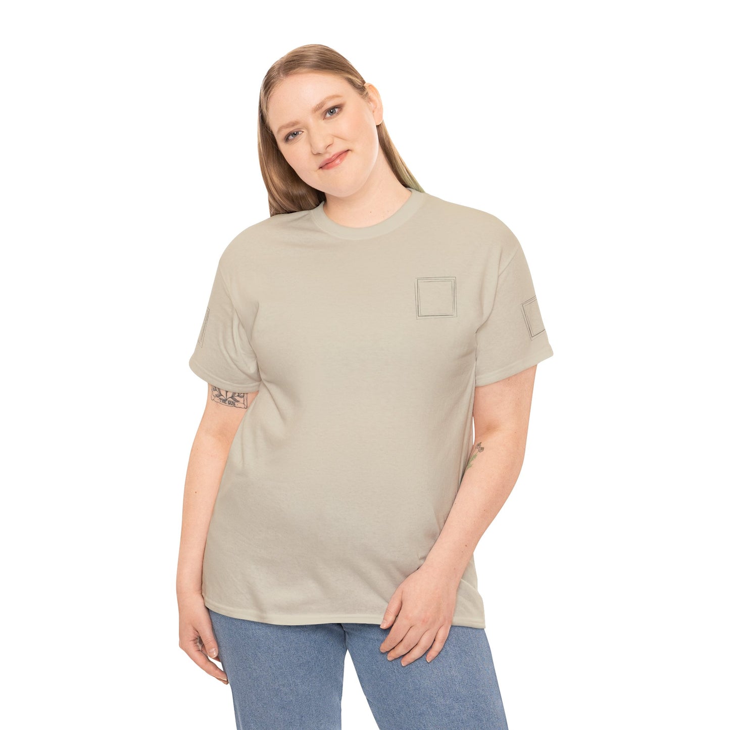 Heavy Cotton Tee - Casual Comfort for Everyday, Perfect for Summer Hangouts, Gifts for Friends, Festivals, Home Wear, Graphic Tees