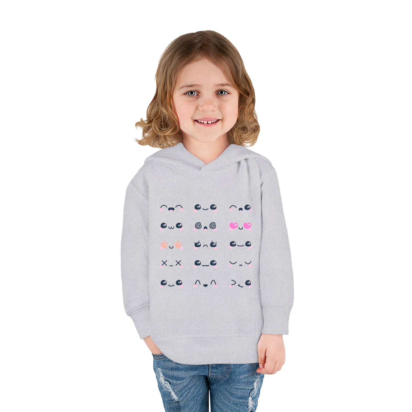 Cute Toddler Fleece Hoodie with Fun Facial Expressions, Perfect Gift for Kids, Cozy Pullover for Playdates, Everyday Wear, Holiday [...]
