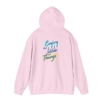 Cozy Inspirational Hoodie - Embrace the Little Things,  Hoodie, Gift for Motivation, Casual Wear, Perfect for Any Occasion