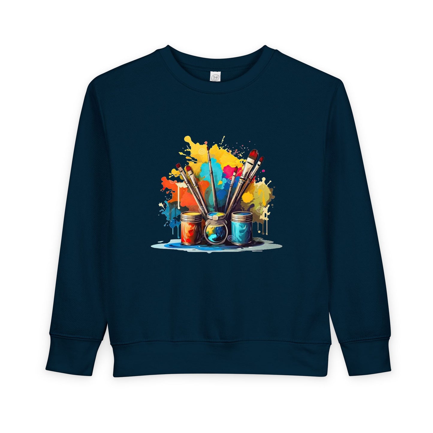 Creative Little Artist Toddler Sweatshirt, Kids Art Sweatshirt, Colorful Kids Sweater, Toddler Gift, Birthday Present, Painting Lover