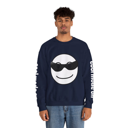 Cool Vibes Crewneck Sweatshirt, Chill Fashion, Casual Wear, Trendy Gift, Lounge Pullover