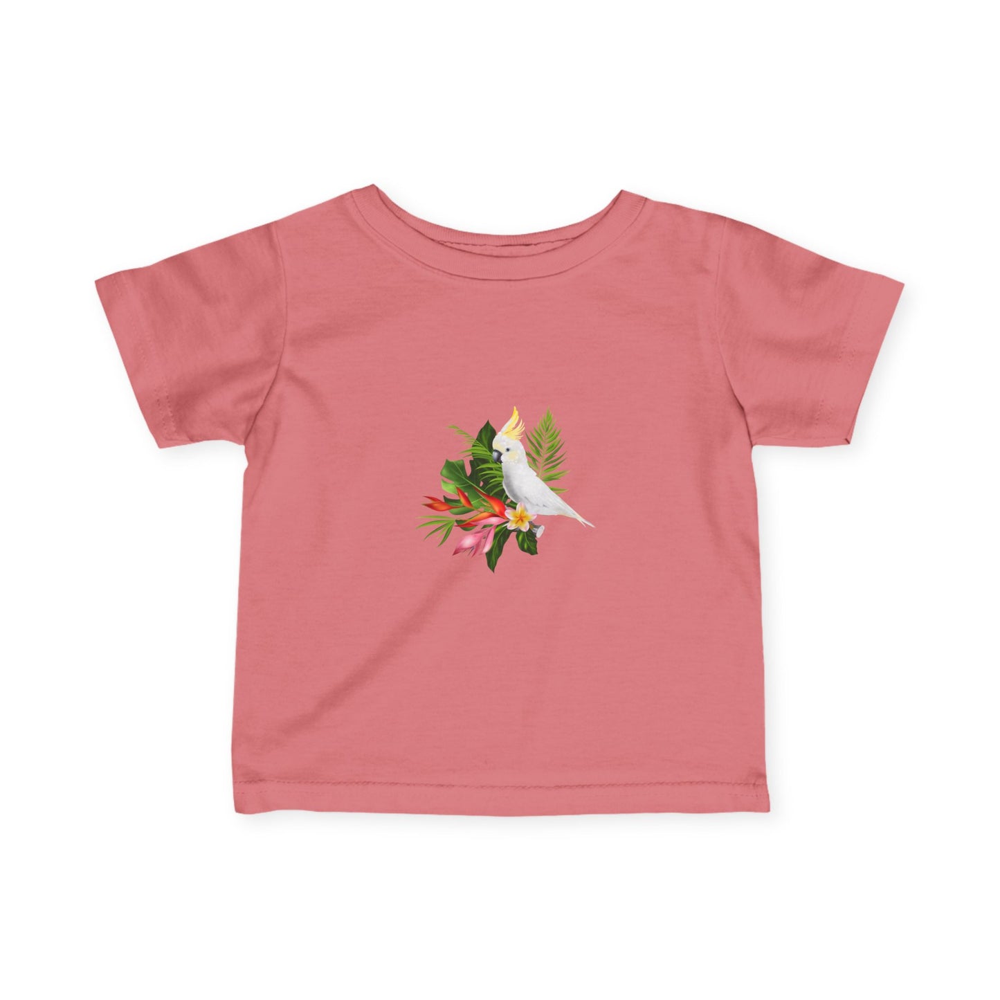 Tropical Floral Infant Tee, Baby Shirt, Cute Kids Tee, Summer Fashion, Baby Shower Gift, Toddler Clothing