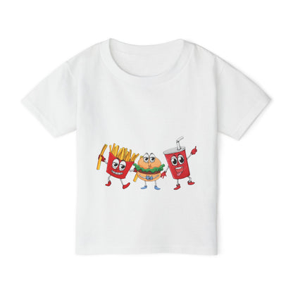 Fun Fast Food Toddler T-Shirt, Adorable Kids Tee, Playful Graphic Shirt, Cute Summer Outfit, Birthday Gift for Toddlers