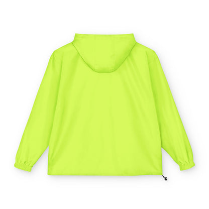 Vibrant Packable Anorak Jacket -  Rain Gear for Outdoor Adventures, Travel, Sports, Festivals, Fashion