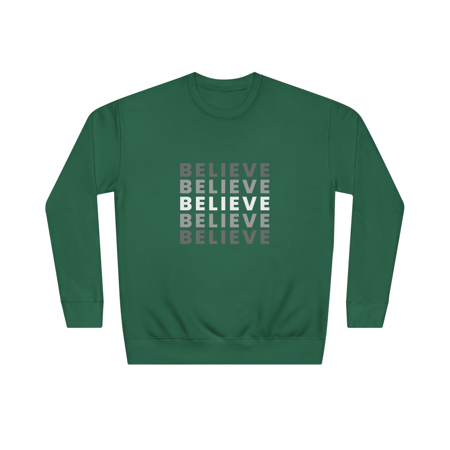 Believe Crew Sweatshirt | Cozy  Sweatshirt for Casual Comfort | Motivational Gift for Friends and Family, Daily Wear, [...]