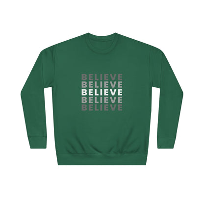 Believe Crew Sweatshirt | Cozy  Sweatshirt for Casual Comfort | Motivational Gift for Friends and Family, Daily Wear, [...]