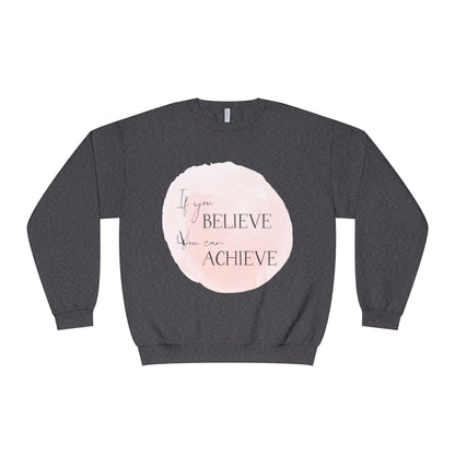 Inspirational Crewneck Sweatshirt, Motivational Wear, Gift for Her, Cozy Fashion, Positive Quote Apparel, Everyday Comfort