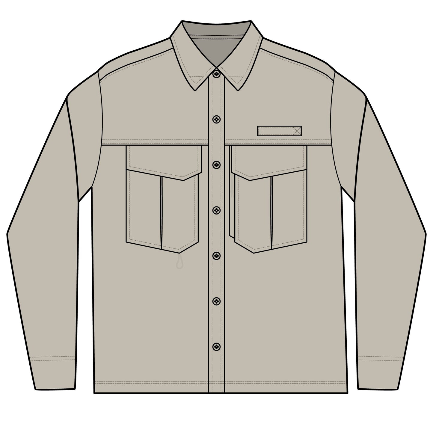 Men's Long Sleeve Fishing Shirt, Outdoor Apparel, Fishing Gift, Performance Shirt, Casual Wear, Summer Clothing