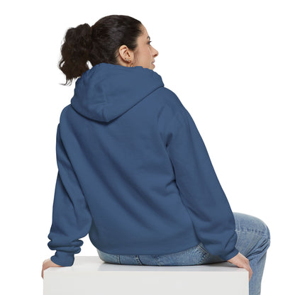 Sporty  Garment-Dyed Hoodie - Casual Comfort for Sports Lovers,  Apparel, Activewear, Gift for Athletes, Cozy Loungewear