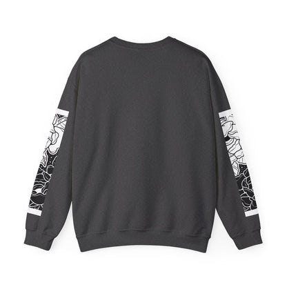 Floral Print Crewneck Sweatshirt, Cozy Sweatshirt, Casual Wear, Perfect Gift, Spring Fashion, Everyday Comfort