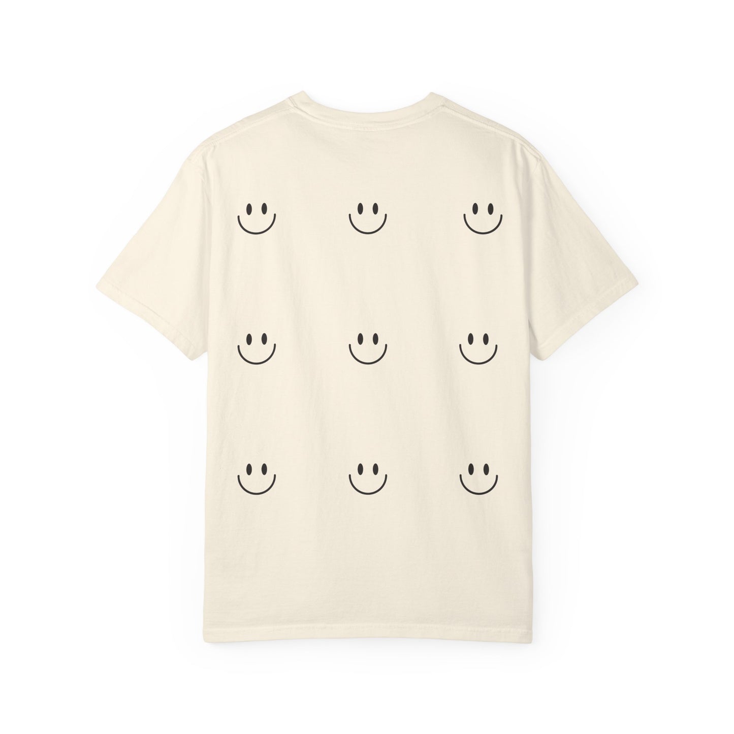 Smiley Face  T-Shirt, Fun Graphic Tee, Casual Wear, Gift for Friends, Positive Vibes Shirt, Happy Birthday Gift, Summer Essentials
