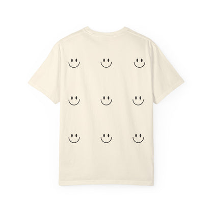 Smiley Face  T-Shirt, Fun Graphic Tee, Casual Wear, Gift for Friends, Positive Vibes Shirt, Happy Birthday Gift, Summer Essentials