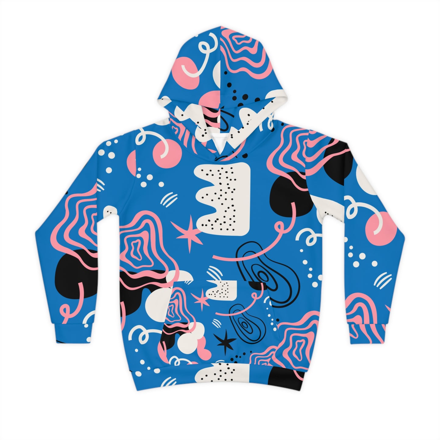 Playful Abstract Children's Hoodie