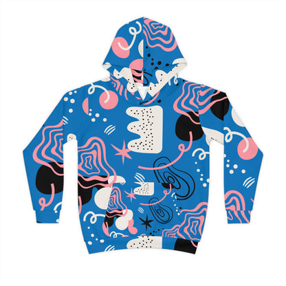 Playful Abstract Children's Hoodie