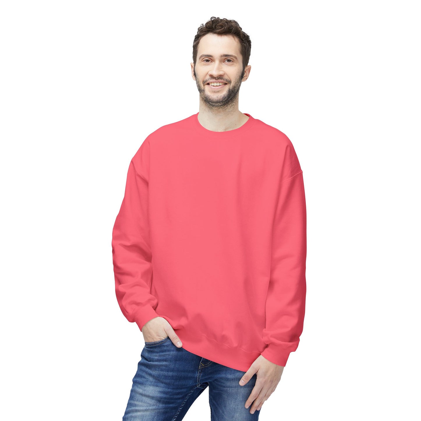 Cozy  Fleece Crewneck Sweatshirt - Perfect Gift for Friends, Family, Birthdays, Fall, Winter, Casual Wear, Everyday Comfort