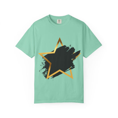 Stylish Star Graphic T-shirt - Casual Wear, Gift for Friends, Summer Fashion, Stylish Outfit, Everyday Casual