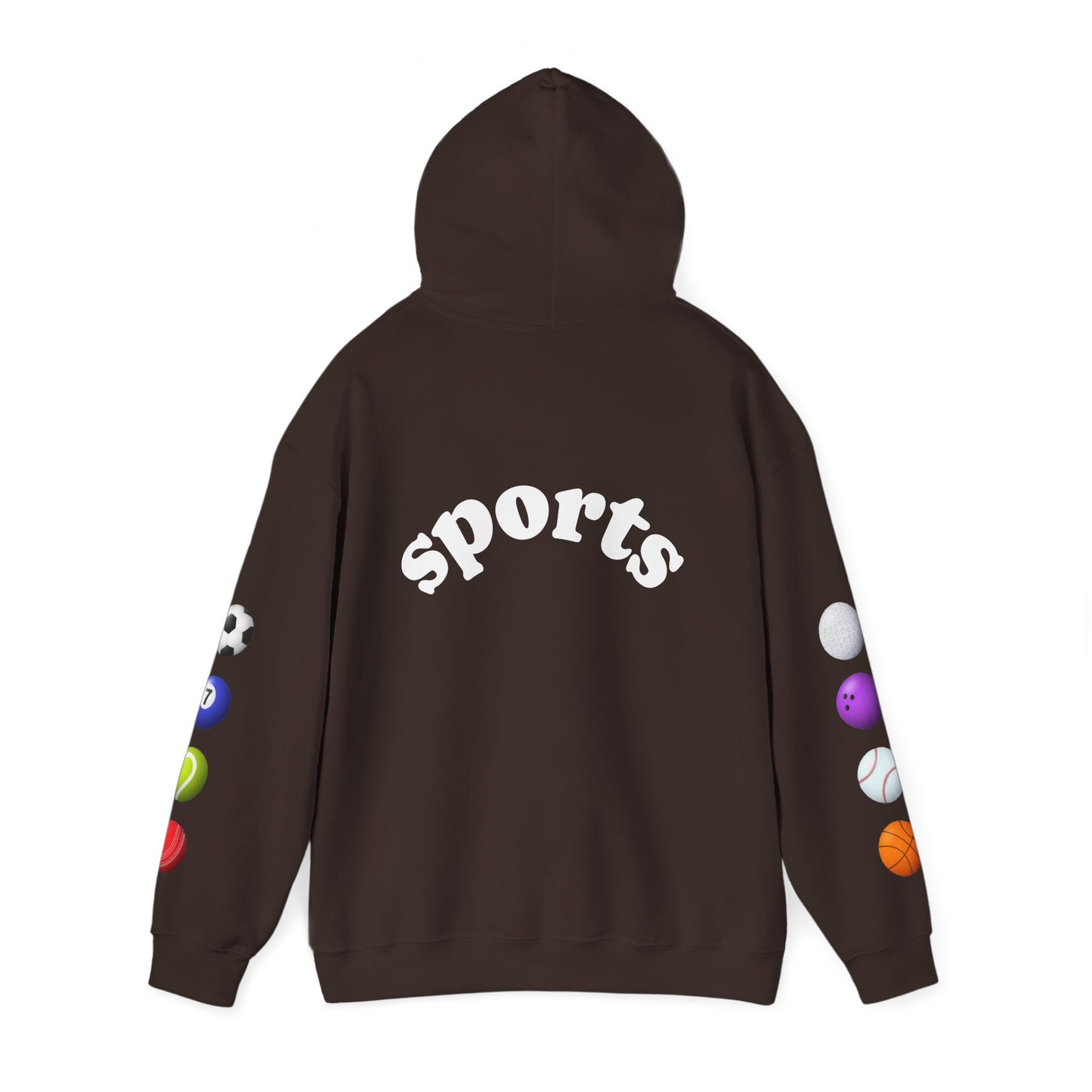 Sports-Themed Hoodie, Perfect for Athletes, Gifts for Sports Lovers, Cozy Sweatshirt for Game Days, Casual Wear