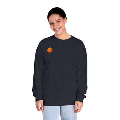 Minimalist Graphic Long Sleeve T-Shirt,  Casual Wear, Everyday Comfort, Stylish Layering Essential, Gift for Friends
