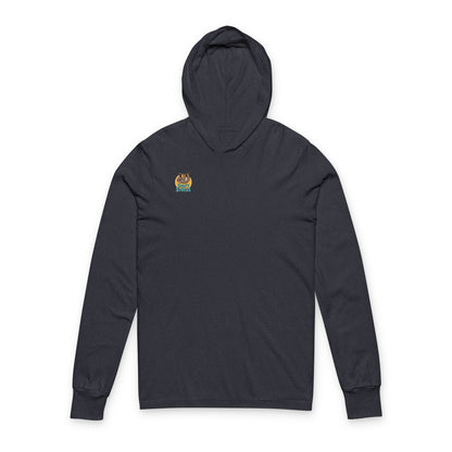 Hooded Long Sleeve Tee - Casual Comfort, Relaxed Vibes, Everyday Wear, Outdoor Adventures, Gift for Nature Lovers
