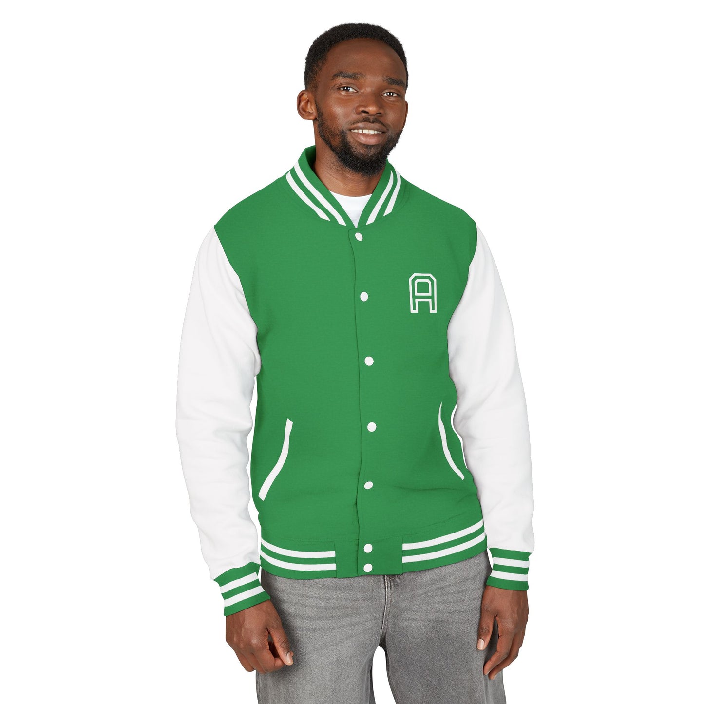 Heavyweight Letterman Jacket - Personalized College Style, Perfect for Sports Events, Casual Wear, Gifts, Team Spirit