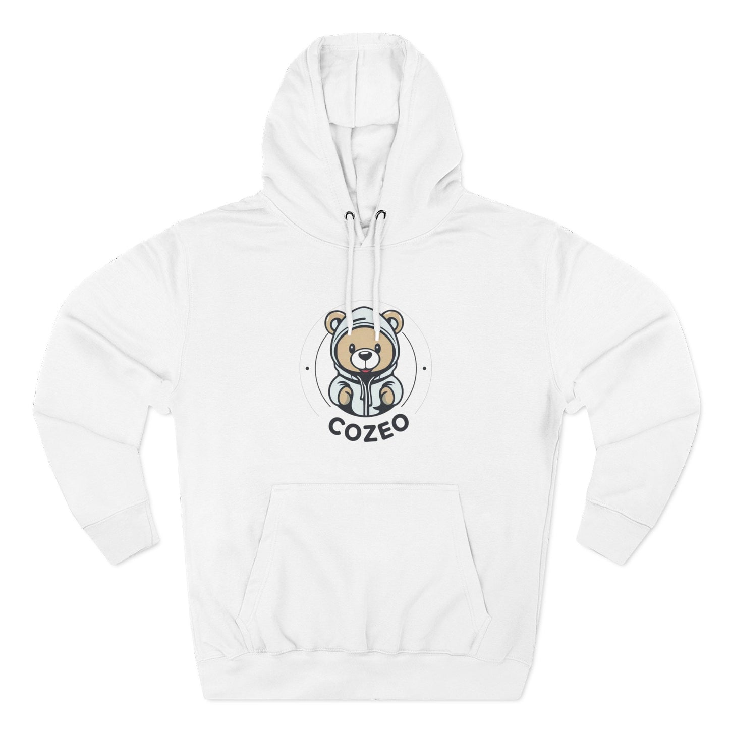 Cozy Bear Fleece Hoodie, Cute Animal Hoodie, Gifts for Animal Lovers, Winter Wardrobe Essential, Perfect for Cozy Nights