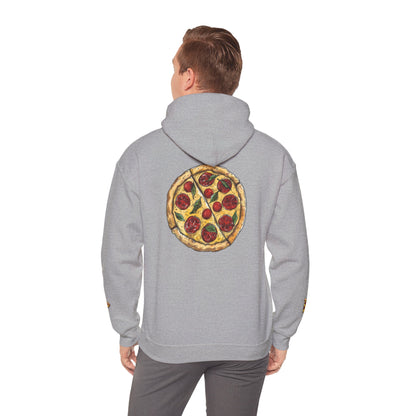 pizza design Heavy Blend™ Hooded Sweatshirt
