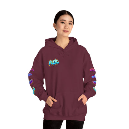 Graffiti Art  Hoodie - Cozy Streetwear, Unique Gift for Art Lovers, Perfect for Festivals, Casual Wear, Cool Graphic Sweatshirt