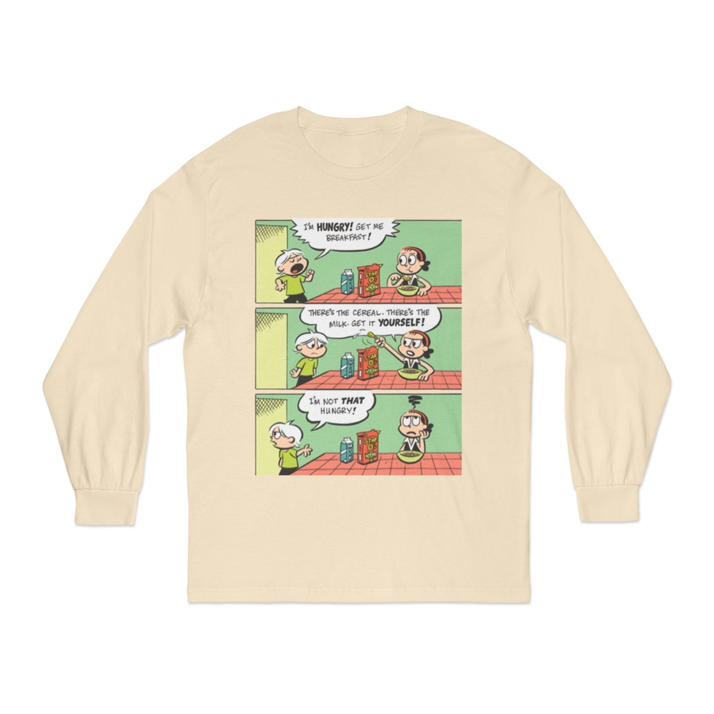 Fun Graphic Long Sleeve T-Shirt
