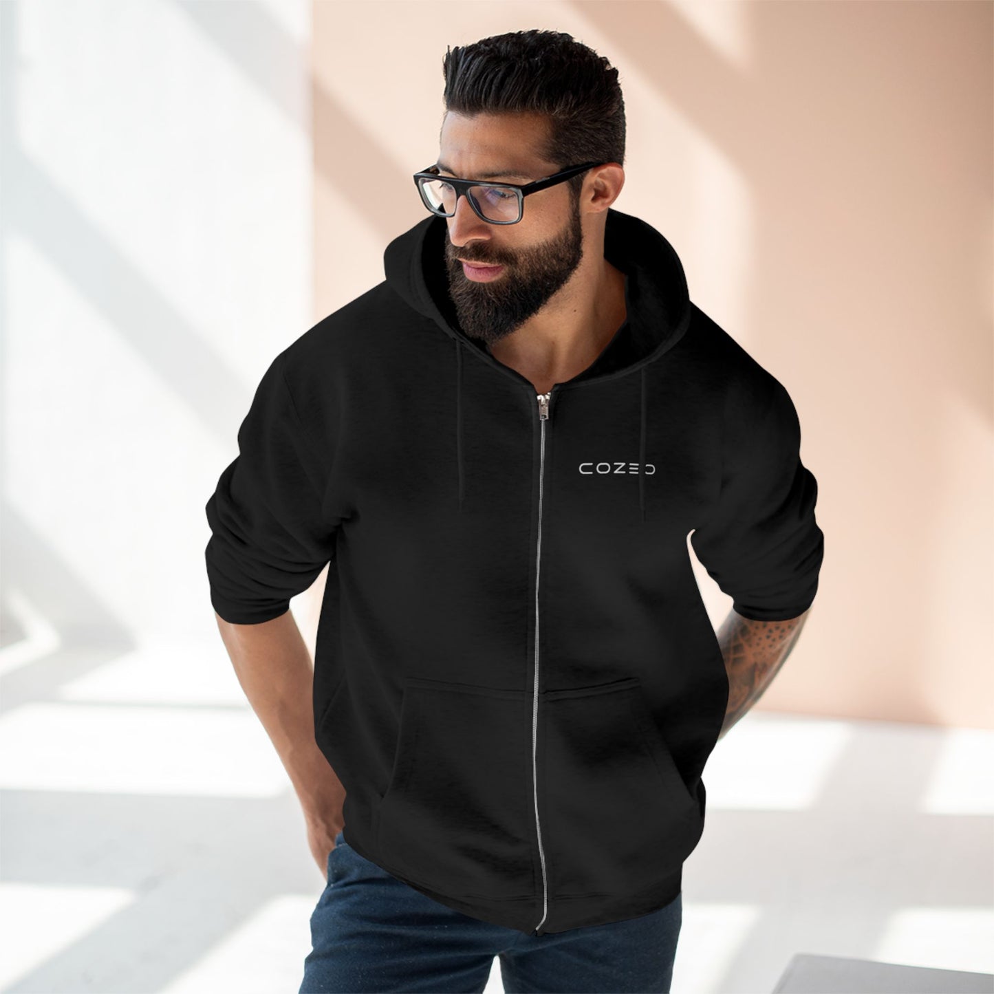 Cozeo Fleece Zip Hoodie