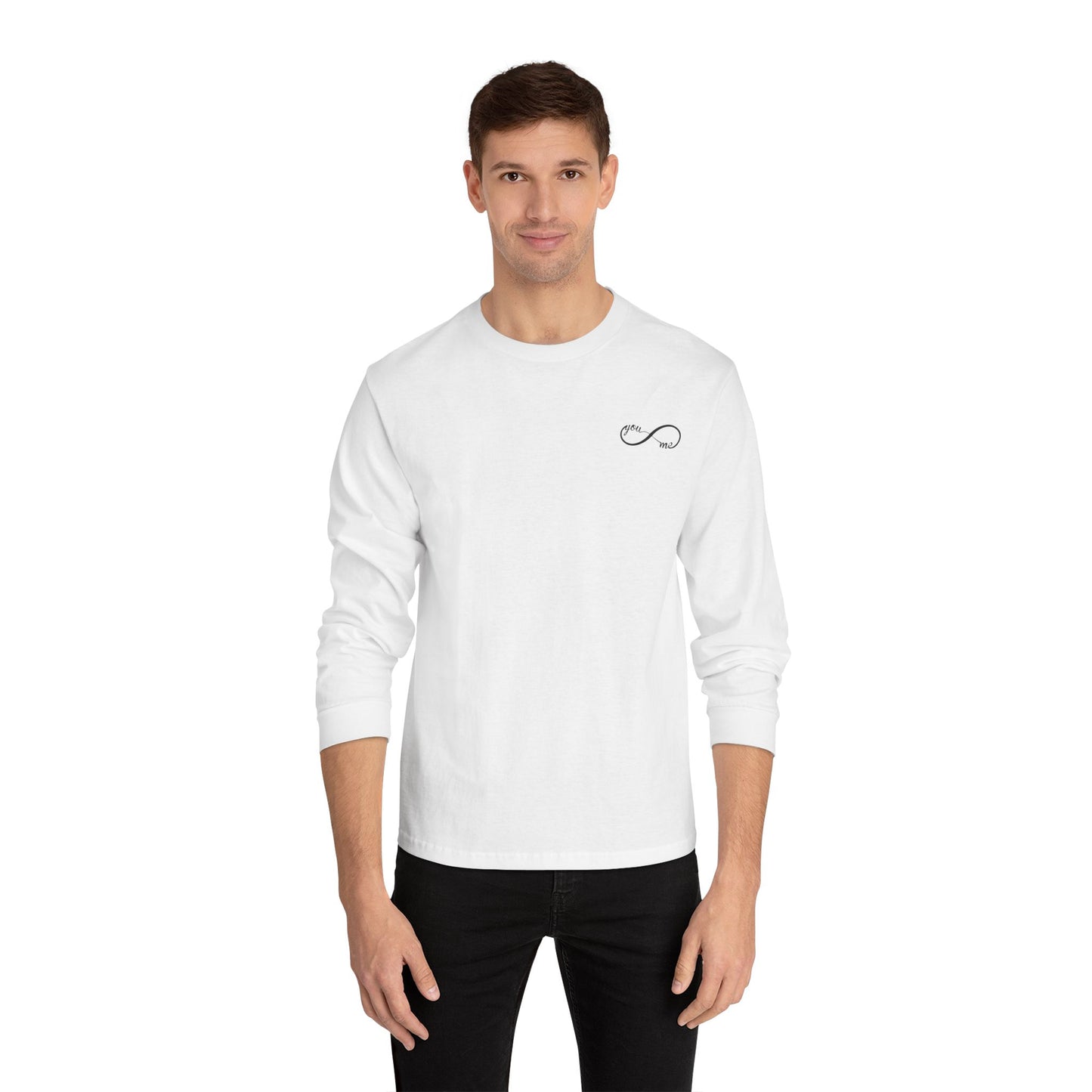Infinity Symbol  Classic Long Sleeve T-Shirt, Gift for Him/Her, Casual Wear, Trendy Fashion, Everyday Basics