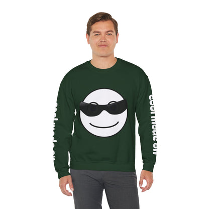 Cool Vibes Crewneck Sweatshirt, Chill Fashion, Casual Wear, Trendy Gift, Lounge Pullover