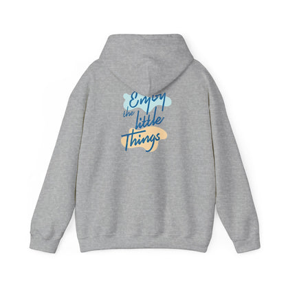 Cozy Inspirational Hoodie - Embrace the Little Things,  Hoodie, Gift for Motivation, Casual Wear, Perfect for Any Occasion