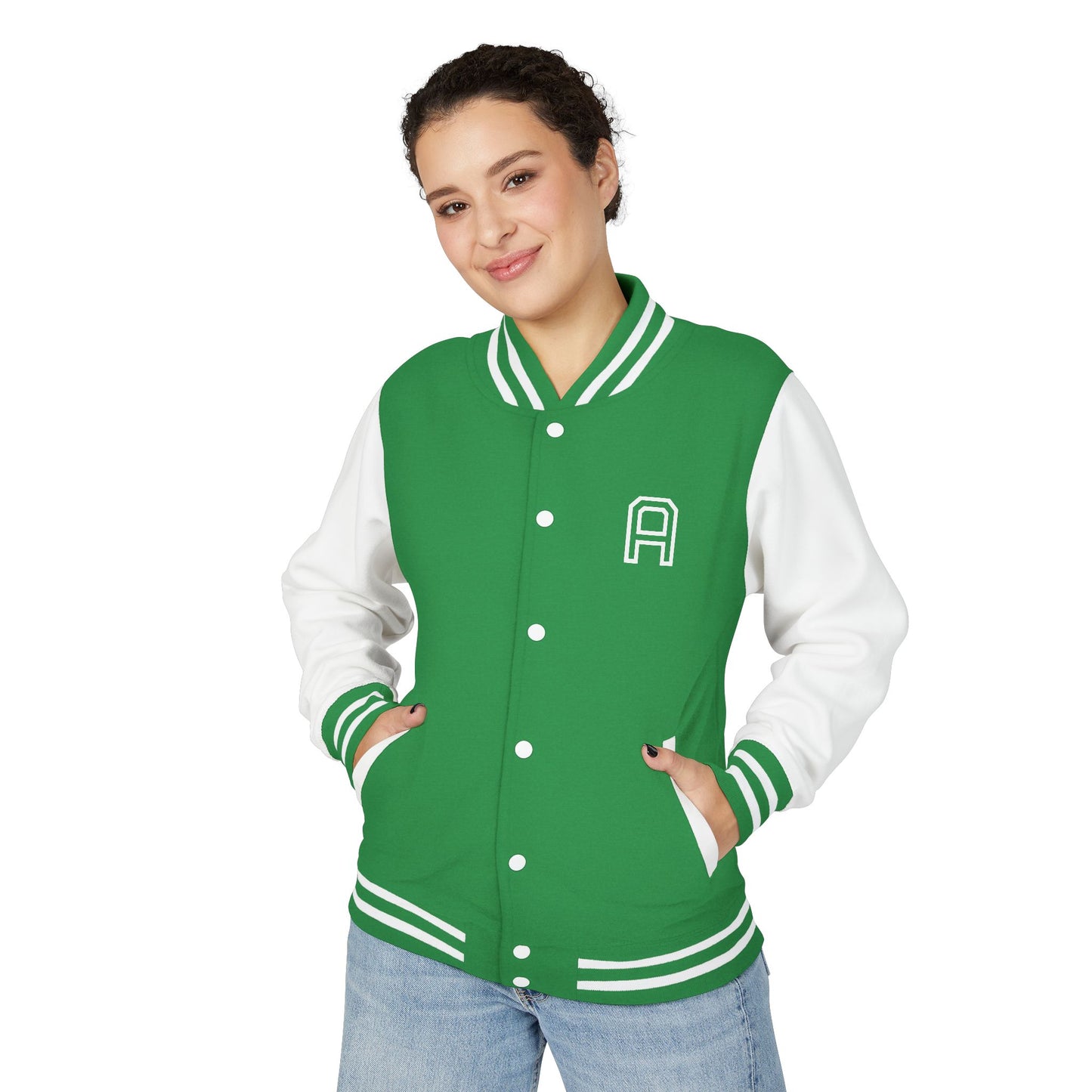 Heavyweight Letterman Jacket - Personalized College Style, Perfect for Sports Events, Casual Wear, Gifts, Team Spirit