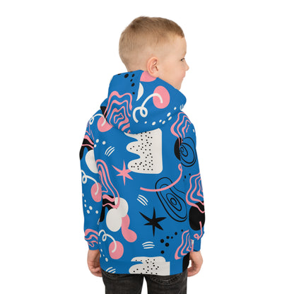 Playful Abstract Children's Hoodie