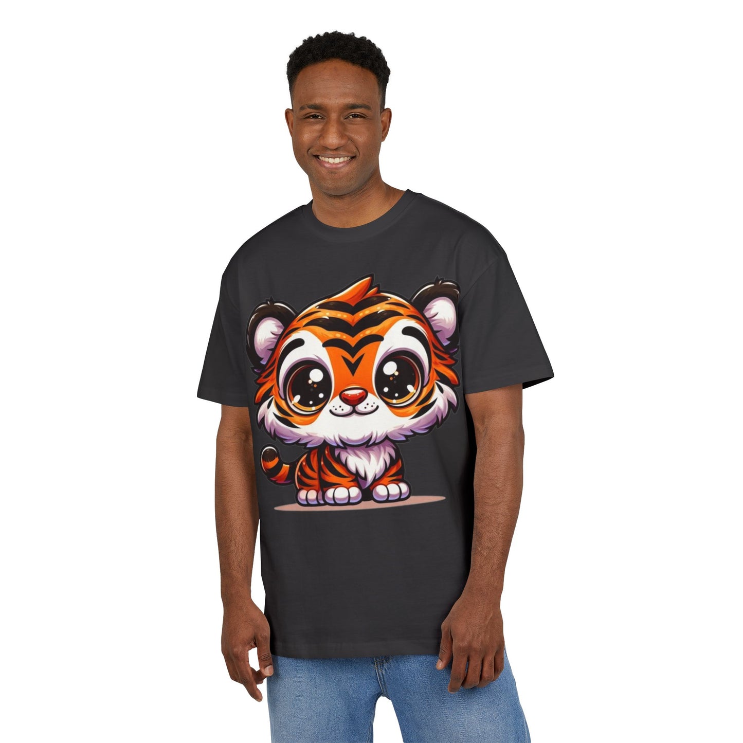 Tiger Graphic Tee | Cute Animal Shirt,  T-Shirt, Oversized Tee, Gift for Kids, Casual Wear