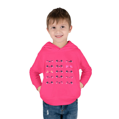 Cute Toddler Fleece Hoodie with Fun Facial Expressions, Perfect Gift for Kids, Cozy Pullover for Playdates, Everyday Wear, Holiday [...]