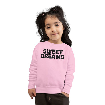 Toddler Sweatshirt - Sweet Dreams, Cozy Kids Fashion, Baby Gift, Birthday Present, Seasonal Outfit, Toddler Apparel