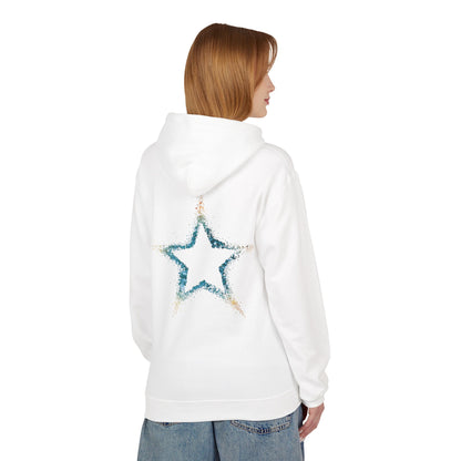 Starry Softstyle Fleece Hoodie for Cozy Vibes, Pullover, Casual Comfort, Perfect Gift for All Occasions, Streetwear Fashion
