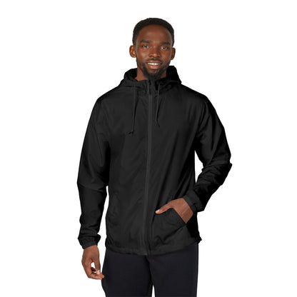 Stylish  Full-Zip Windbreaker for All-Season Adventures, Lightweight Jacket, Outdoor Gear, Casual Fashion, Rain Ready, Easy Layering