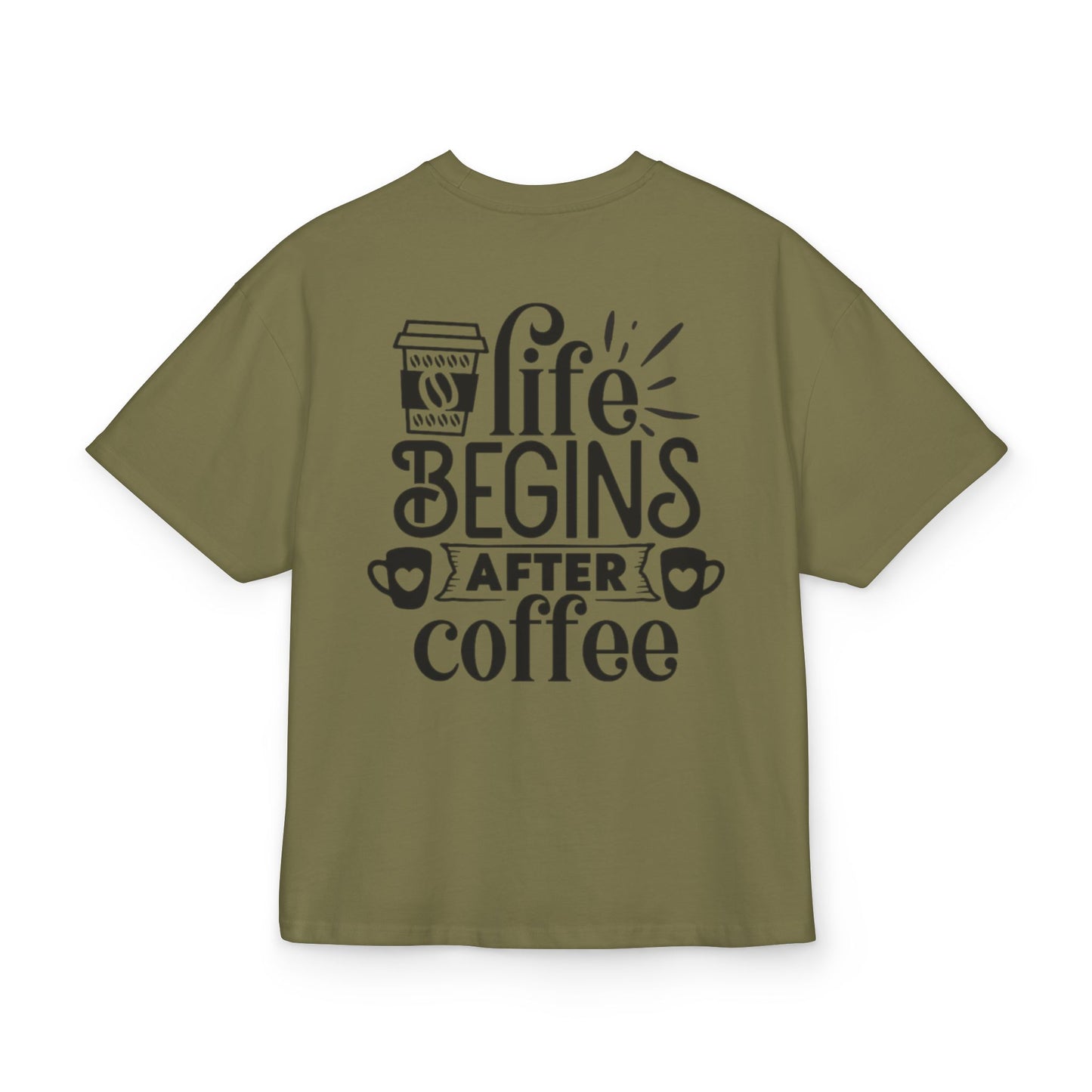Life Begins After Coffee Box Tee,  Graphic T-Shirt, Casual Coffee Lover Apparel, Gift for Coffee Enthusiasts, Comfortable [...]