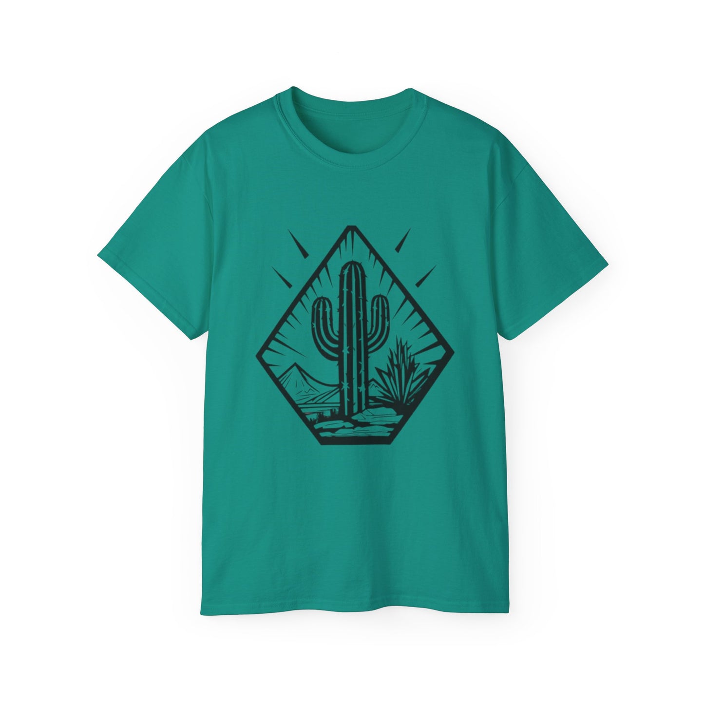 Desert Cactus Tee, Travel Shirt, Nature Lover Gift, Summer Apparel, Outdoorsy Style, Graphic T-shirt