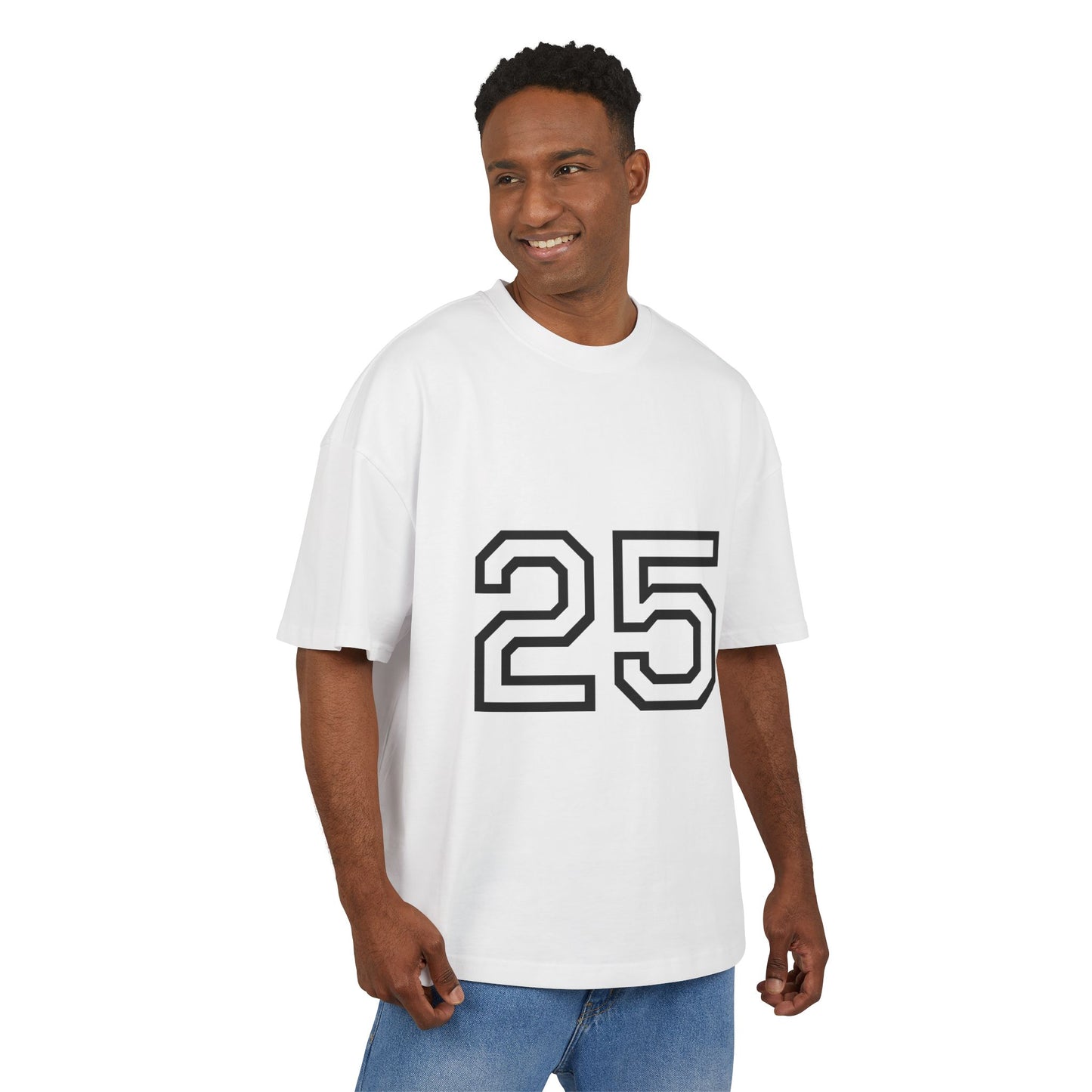 Heavy Cotton Tee with Number 25 - Casual Streetwear, Trendy Gift, Sports Fan Apparel, Comfortable Everyday Wear, Unique Graphic [...]