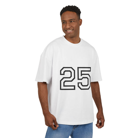 Heavy Cotton Tee with Number 25 - Casual Streetwear, Trendy Gift, Sports Fan Apparel, Comfortable Everyday Wear, Unique Graphic [...]