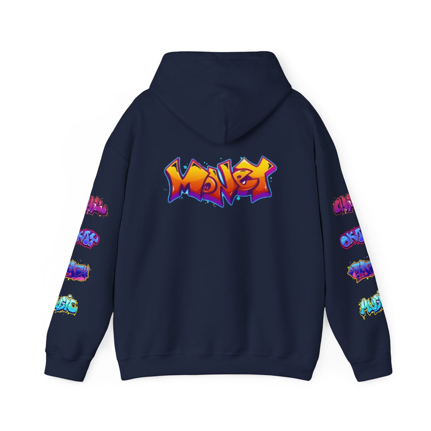 Graffiti Art  Hoodie - Cozy Streetwear, Unique Gift for Art Lovers, Perfect for Festivals, Casual Wear, Cool Graphic Sweatshirt