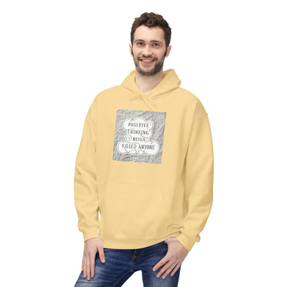 Positive Vibes  Fleece Hoodie | Cozy, Casual Apparel for Friends, Gift for Occasions, Perfect for Everyday Wear