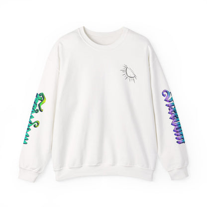 Sunshine & Swirls Crewneck Sweatshirt, Cozy Winter Wear, Casual Fashion Graphic Sweatshirt, Perfect Gift for Friends & Family, [...]