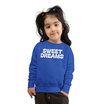 Toddler Sweatshirt - Sweet Dreams, Cozy Kids Fashion, Baby Gift, Birthday Present, Seasonal Outfit, Toddler Apparel